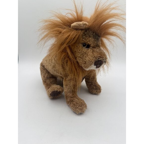 Folkmanis Small Lion 12" Hand Puppet Plush Stuffed Animal - Picture 1 of 6